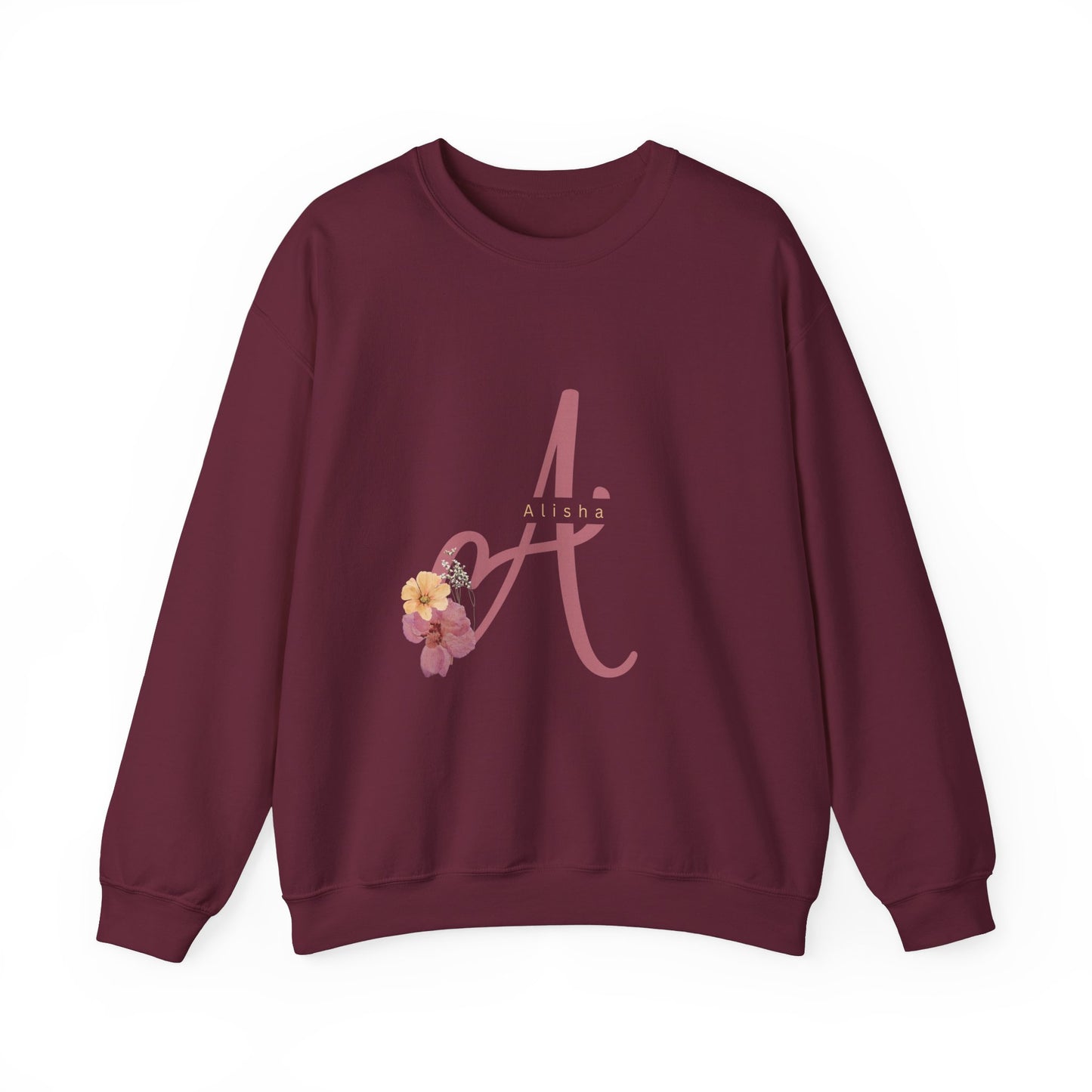 Custom Initial Sweatshirt