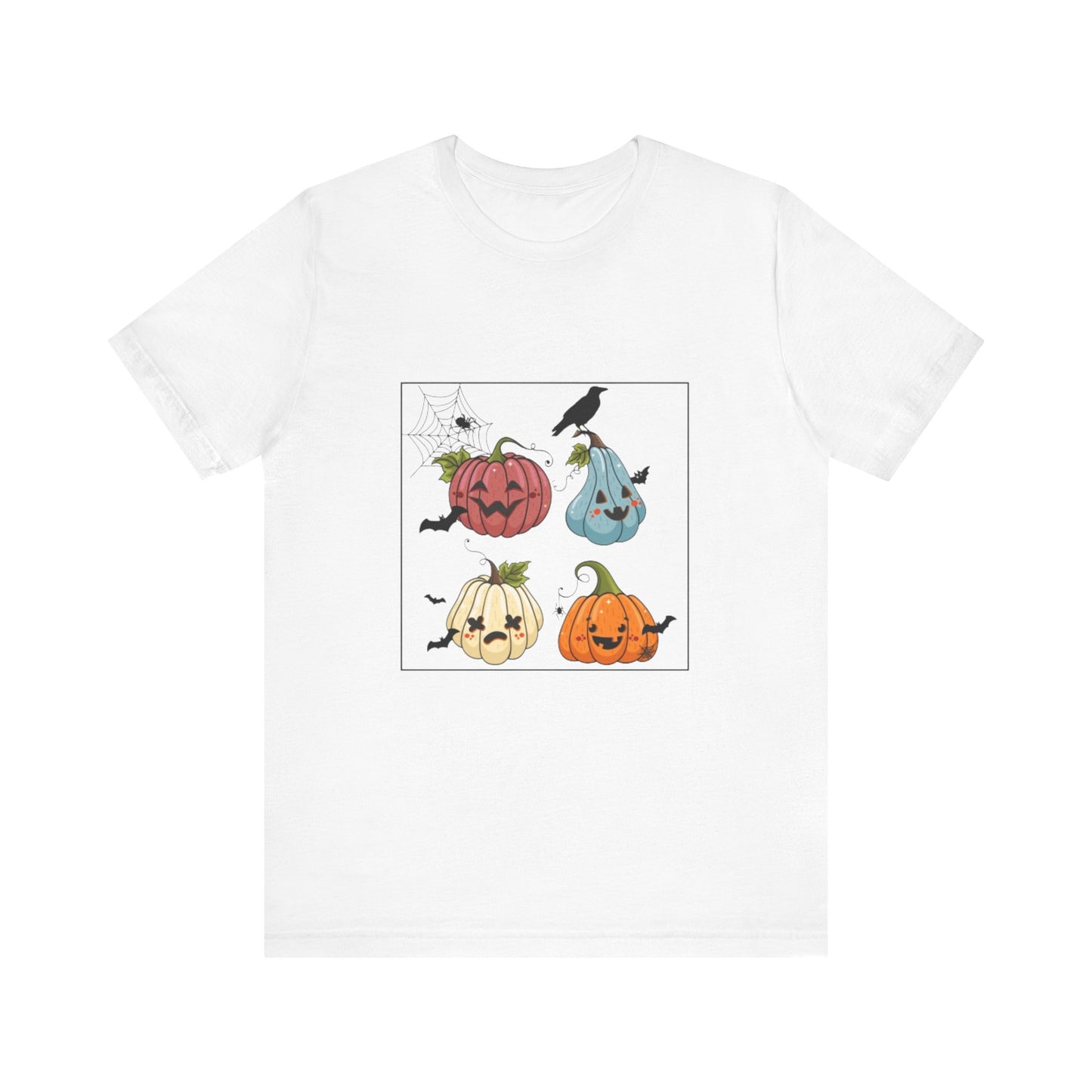 Expressive Pumpkin Tee