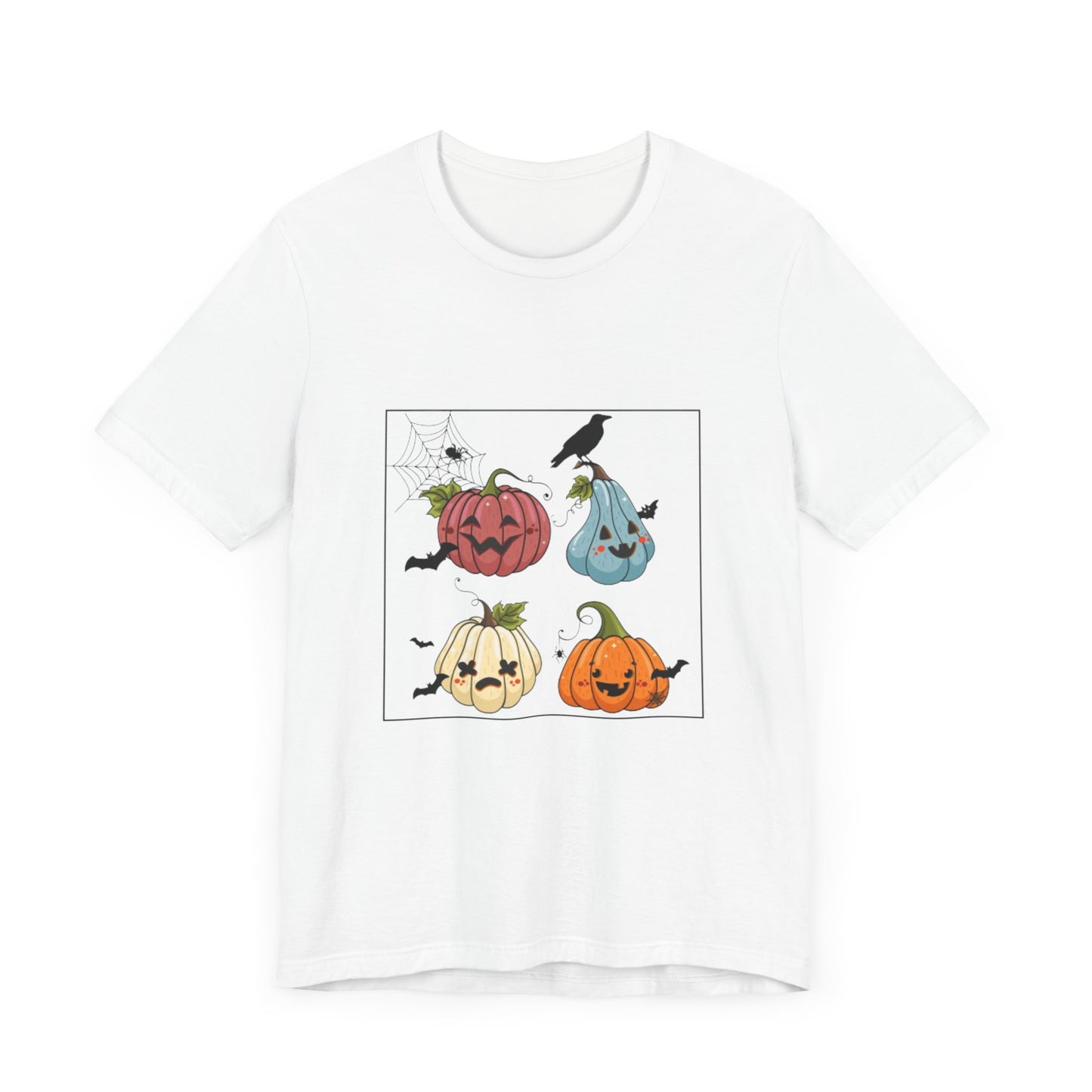 Expressive Pumpkin Tee